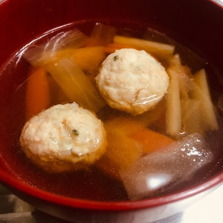 味付けはめんつゆだけ 田舎風鶏団子汁 レシピ 作り方 By 茶うさぎ 楽天レシピ 味付けはめんつゆだけ 田舎風鶏団子汁 レシピ 作り方 By 茶うさぎ 楽天レシピ